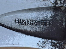 Laden Sie das Bild in den Galerie-Viewer, 1x Alufelge 18 Zoll 8.0" 5x130 53ET Glanz Silber 7P5601025 Porsche Cayenne FEL4553343106vm