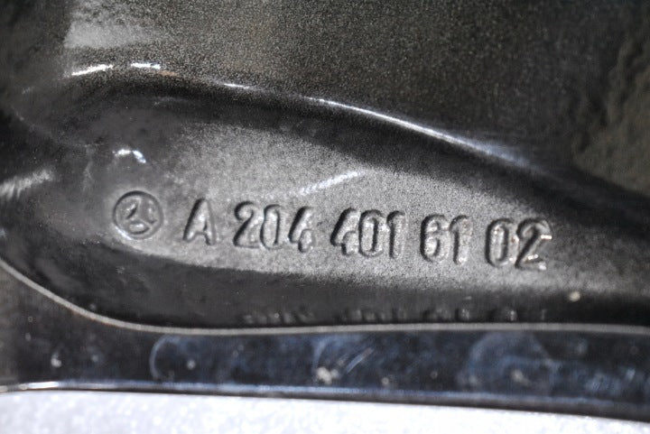 1x Alufelge 17 Zoll 8.5" 5x112 58ET Glanz Silber A2044016102 Mercedes-Benz W204 FEL9031369870wi