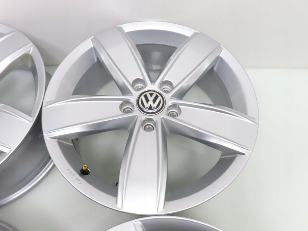 4x Alufelge 17 Zoll 6.5" 5x112 41ET Glanz Silber 3G0071497B VW Tiguan Golf I FEL7072206911fr