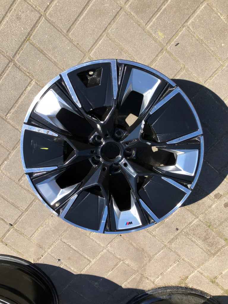1x Alufelge 20 Zoll 9.5" 3x112 7916268 BMW Ix3 Rim Wheel FEL3956297001cv