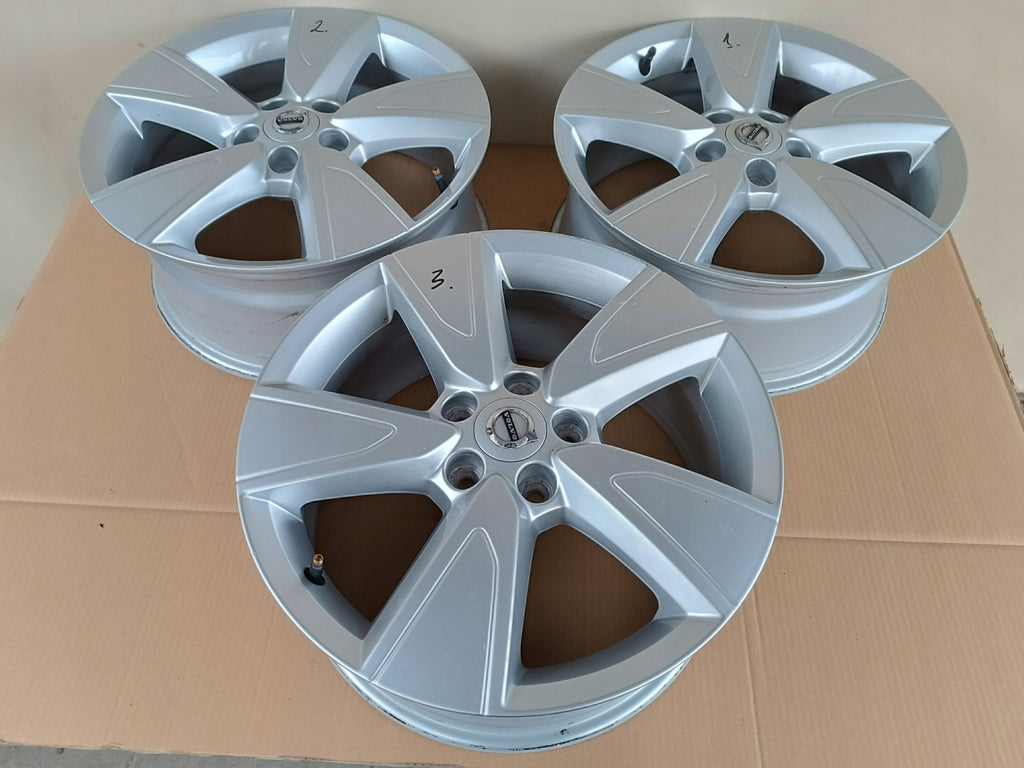 1x Alufelge 17 Zoll 7.5" 5x108 50 5ET 31680565 Volvo Rim Wheel FEL3044623534hk