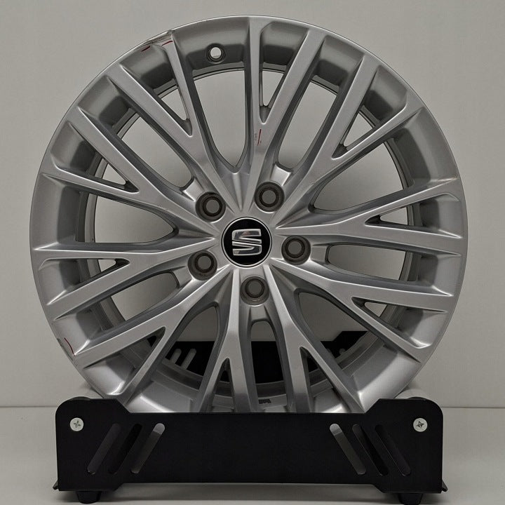 1x Alufelge 17 Zoll 7.5" 5x112 46ET Glanz Silber 5FA601025B Seat Leon Rim Wheel FEL3889020394nt
