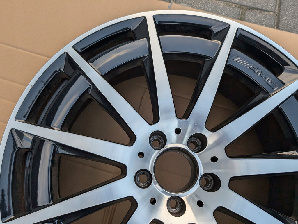 1x Alufelge 20 Zoll 8.5" 5x112 30ET A2934010900 Mercedes-Benz Amg Eqc Rim Wheel