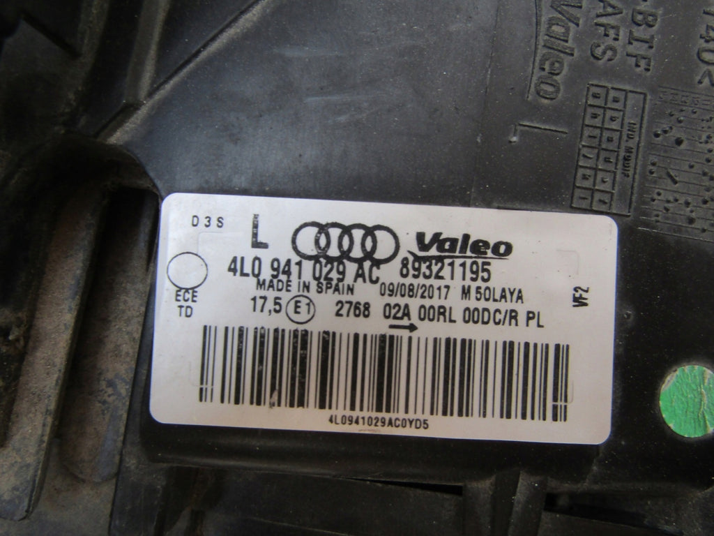 Frontscheinwerfer Audi Q7 4L0941029 Xenon Links Scheinwerfer Headlight SCH4630900628td