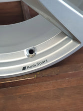 Load image into Gallery viewer, 1x Alufelge 19 Zoll 8.0&quot; 5x112 49ET Glanz Silber 8V0601026FH Audi A3 Rim Wheel