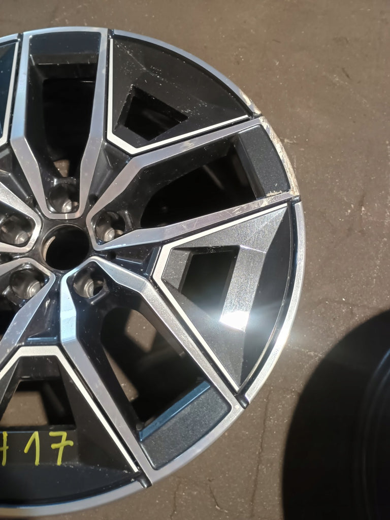 1x Alufelge 19 Zoll 8.5" 5x112 29ET Glanz Schwarz 5A324E2 BMW 5 Rim Wheel FEL2501725778dy