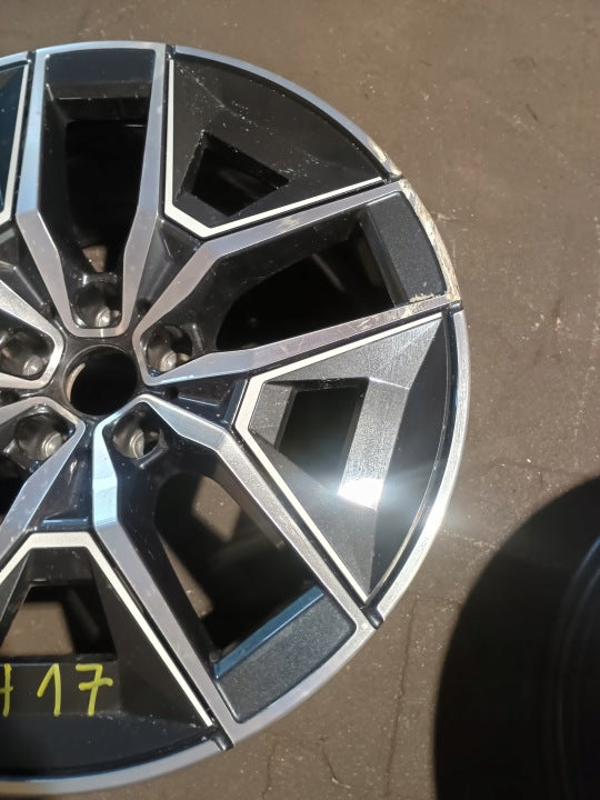 1x Alufelge 19 Zoll 8.5" 5x112 29ET Glanz Schwarz 5A324E2 BMW 5 Rim Wheel FEL2501725778dy