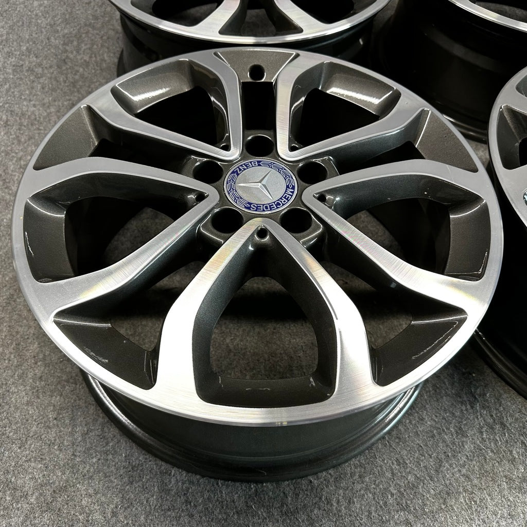 4x Alufelge 17 Zoll 7.0" 5x112 38ET A2054010200 Mercedes-Benz W205 Rim Wheel FEL3430940517fd