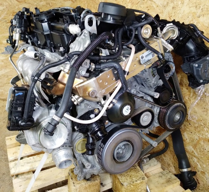 Motor BMW F11 F10 F30 F26 F31 B47D20A 2.0 190PS 140kW 84TKm 2014 Diesel Komplett MOT6304522440an