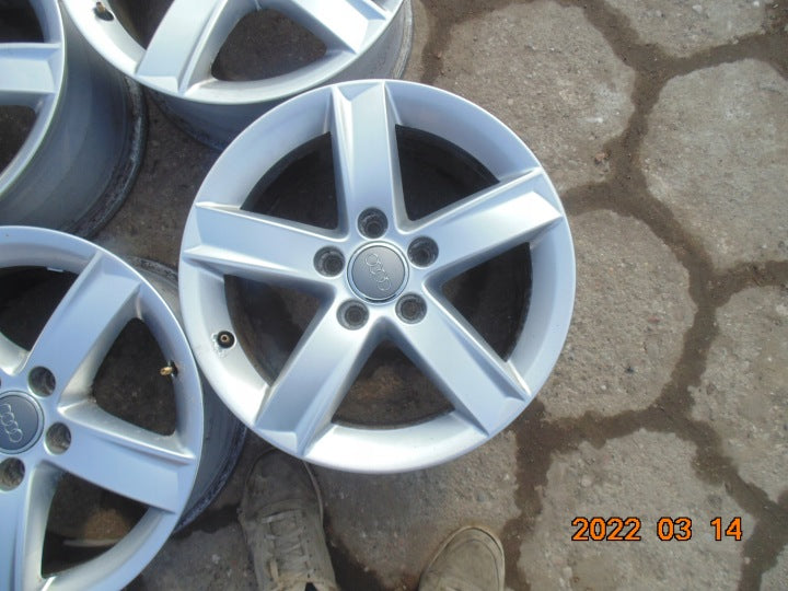 4x Alufelge 17 Zoll 7.0" 5x112 46ET 8K0071496 Audi A4 B8 Rim Wheel FEL4756919791lr