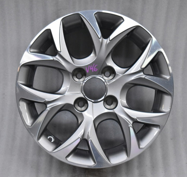 1x Alufelge 15 Zoll 6.0" 4x108 23ET 9673773877 Citroën C3 Picasso 207 Rim Wheel FEL6452145880pw