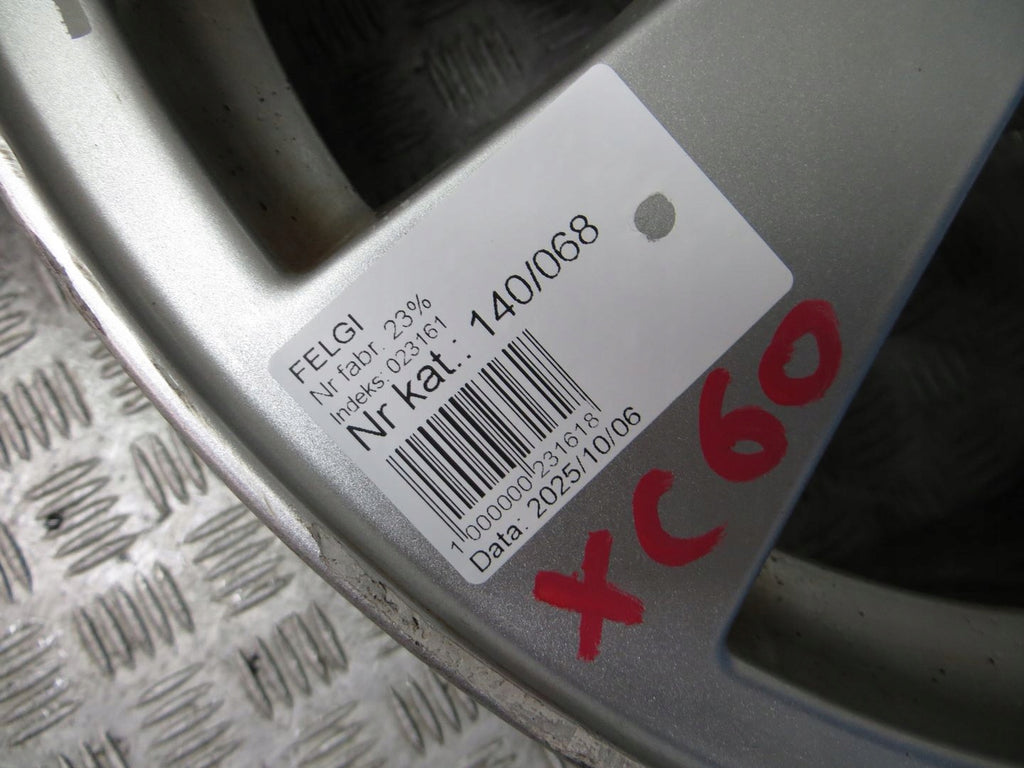 4x Alufelge 17 Zoll 7.5" 5x108 30671480 Volvo Xc60 Rim Wheel FEL2047021603ad