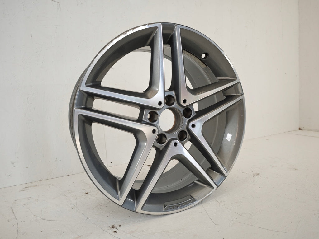 1x Alufelge 18 Zoll 8.0" 5x112 48ET Glanz Silber A1764010000 Mercedes-Benz Cla FEL4164000283ln