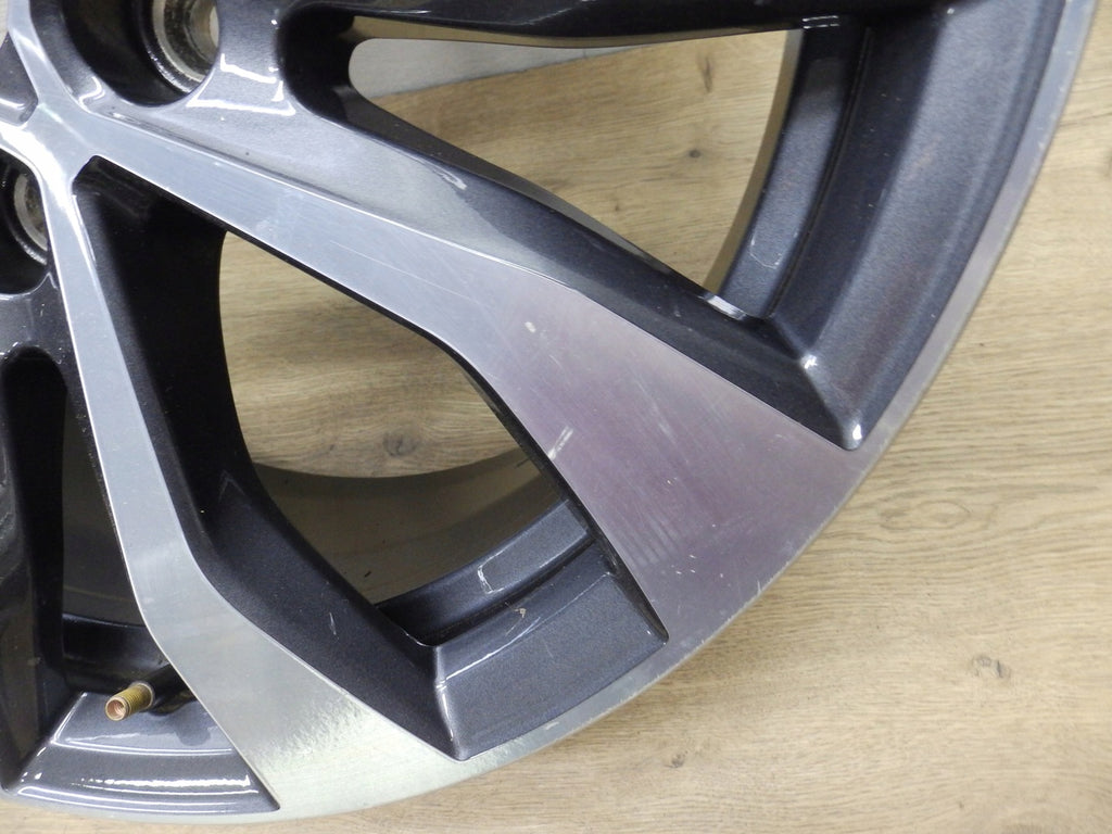 1x Alufelge 17 Zoll 7.0" 5x114.3 43ET Glanz 403007202R Renault Talisman