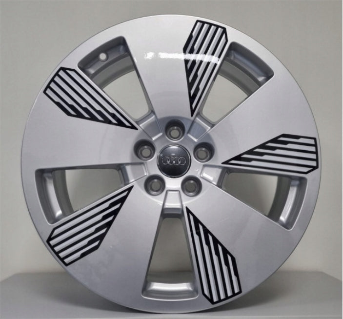 4x Alufelge 19 Zoll 8.0" 5x112 34ET Glanz Silber 4KE601025 Audi Rim Wheel FEL3078906659qv
