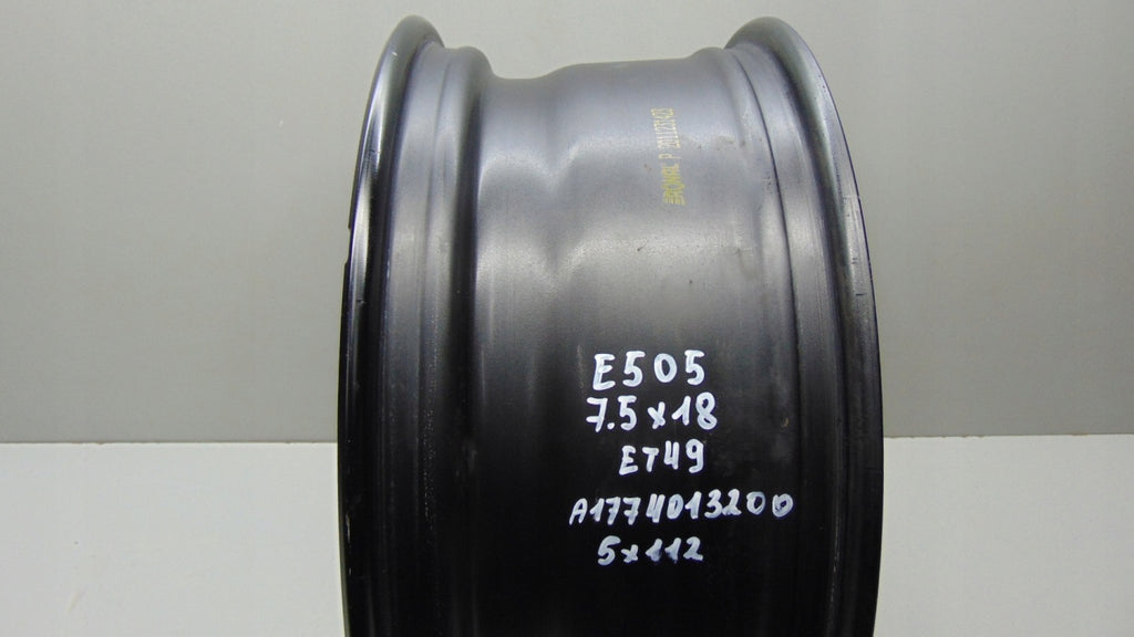 1x Alufelge 18 Zoll 7.5" 5x112 49ET Glanz Schwarz A1774013200 Mercedes-Benz W177 FEL1120184902ir