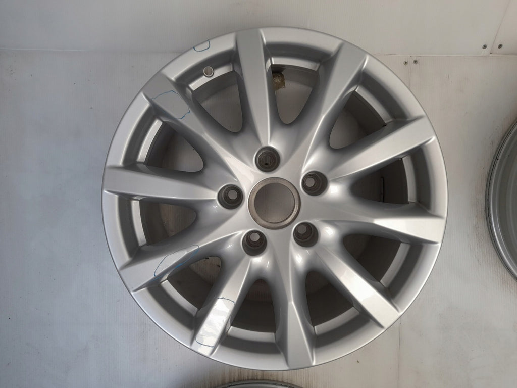 4x Alufelge 18 Zoll 8.0" 5x130 53ET Glanz Silber 7P5601025 Porsche Rim Wheel FEL6348767781sy