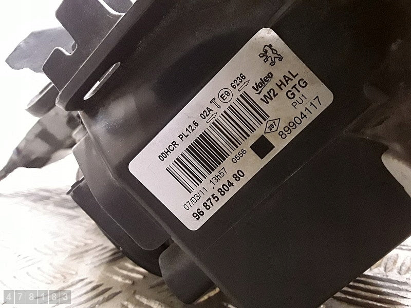 Frontscheinwerfer Peugeot 508 9687580480 Links Scheinwerfer Headlight SCH5085163841jj