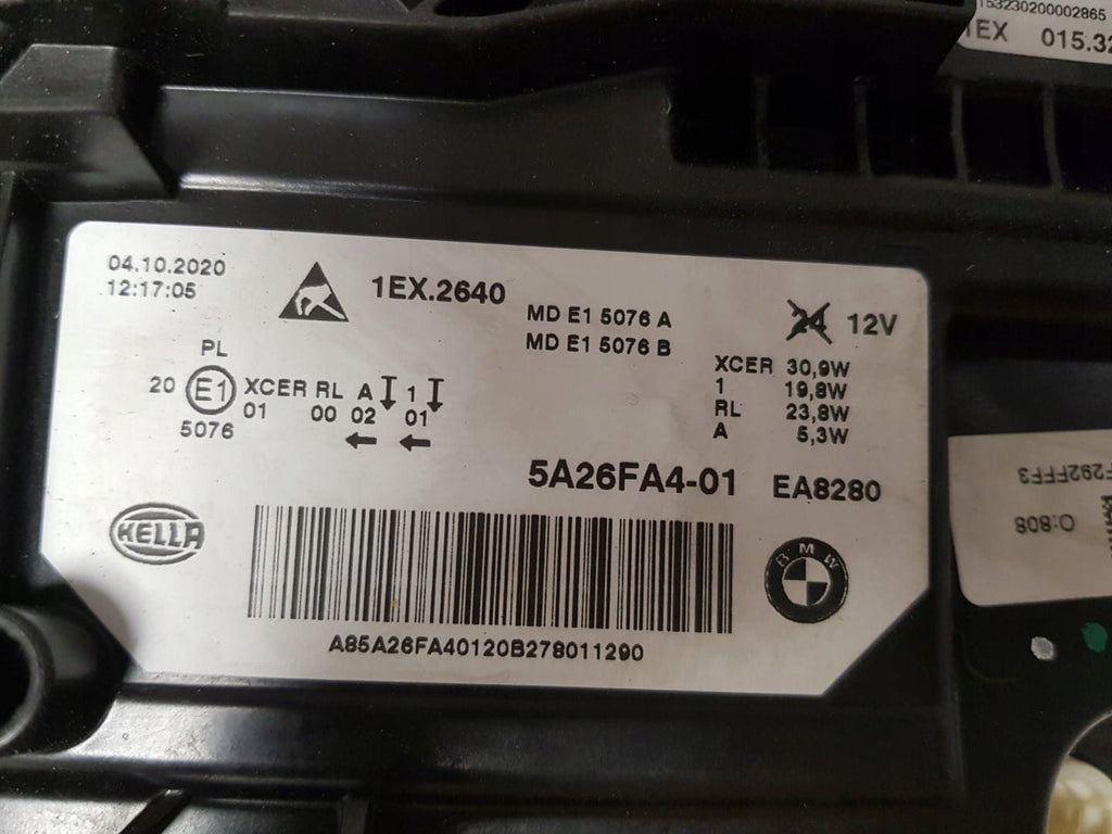 Frontscheinwerfer BMW 5 G31 G30 5A26FA4-01 Full LED Rechts Headlight SCH8450788883iv