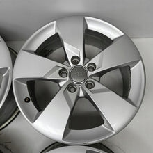 Load image into Gallery viewer, 4x Alufelge 17 Zoll 7.0" 5x112 47ET Glanz Silber 8S0601025J Audi Tt Rim Wheel FEL1913182943nc