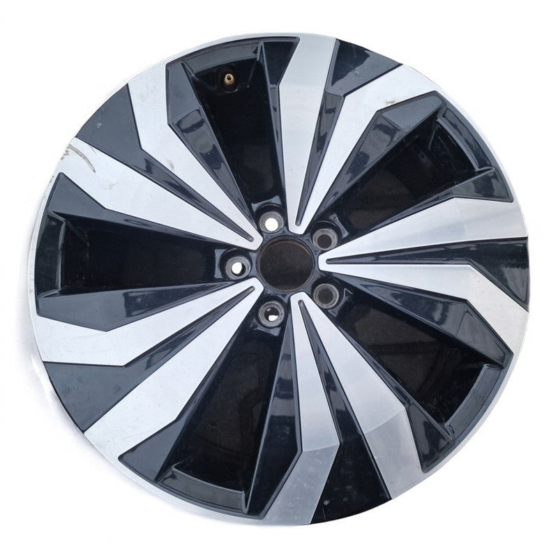 1x Alufelge 17 Zoll 6.5" 5x100 39ET Glanz Silber 2GM601025E Mg T Cross T-Cross