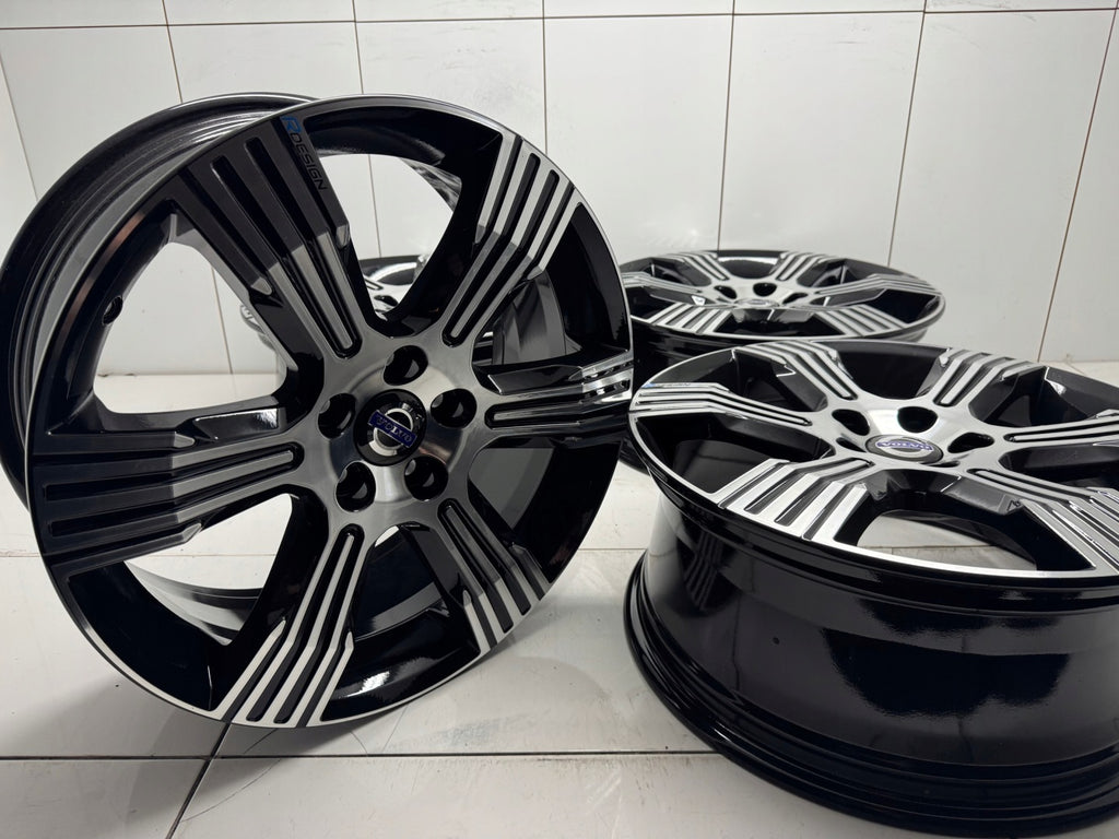 4x Alufelge 18 Zoll 7.5" 5x108 50 5ET Glanz Schwarz 31471552 Volvo V70 I Xc60 FEL4326714106tn