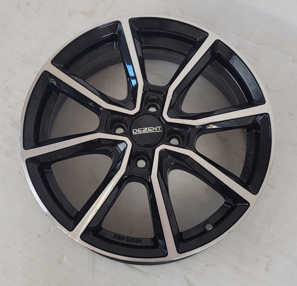 1x Alufelge 16 Zoll 6.0" 4x100 40ET TTN02BP40E Renault Clio Iv Rim Wheel FEL9821647046ws