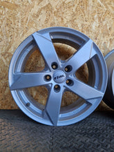 Laden Sie das Bild in den Galerie-Viewer, 4x Alufelge 17 Zoll 7.0" 5x112 39ET Glanz Silber KBA50787 Rim Wheel FEL4321672747rq