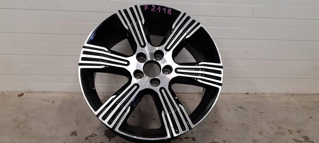 1x Alufelge 18 Zoll 7.5" 5x108 50ET Glanz Schwarz 31471552 Volvo Xc60 I FEL2116944298wv