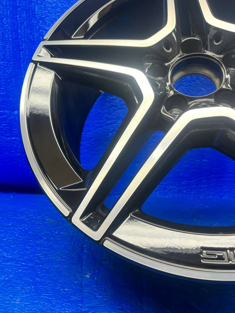 1x Alufelge 19 Zoll 7.5" 5x112 53ET Glanz Schwarz A2474011500 Mercedes-Benz W247 FEL8839812745xv