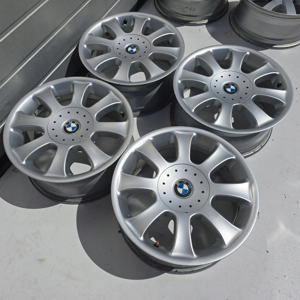 4x Alufelge 16 Zoll 7.0" 5x120 46ET Glanz Silber 1096232 BMW E36 Rim Wheel FEL2785910071gq