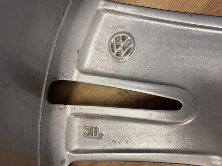 1x Alufelge 17 Zoll 7.5" 5x112 51ET Glanz Silber 5H0601025AF VW I Rim Wheel FEL1521006210ge