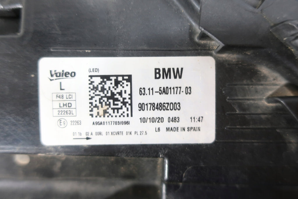 Frontscheinwerfer BMW X1 F48 5A01177-03 Full LED Links Scheinwerfer Headlight SCH6367932104am