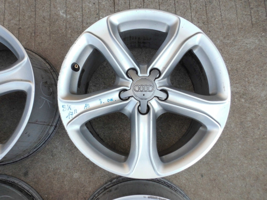4x Alufelge 17 Zoll 7.5" 5x112 8K0601025BK Audi A4 B8 Rim Wheel FEL6063521807zz