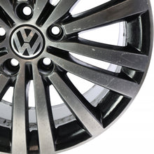 Laden Sie das Bild in den Galerie-Viewer, 1x Alufelge 17 Zoll 7.5" 5x112 47ET Glanz Schwarz 3AA601025G VW Passat B7 FEL6749892553in