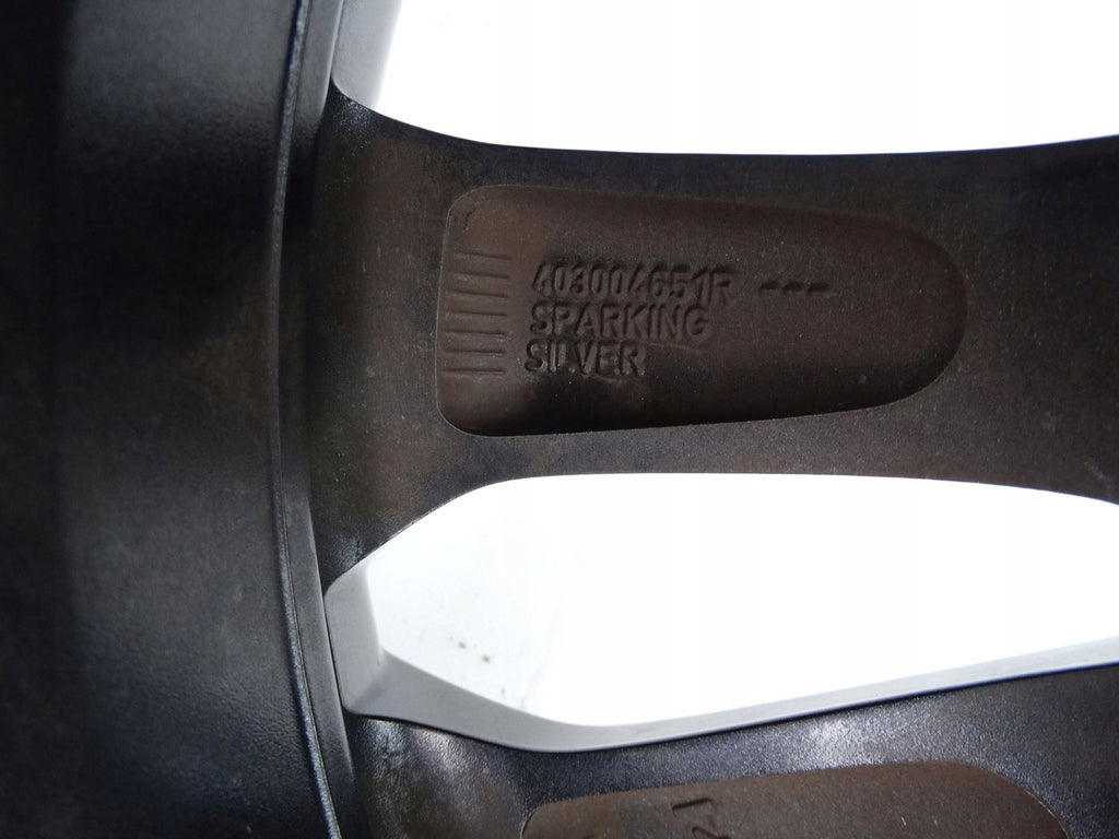 1x Alufelge 16 Zoll 6.5" 5x114.3 44ET 403003531R Renault Talisman Megane Iv