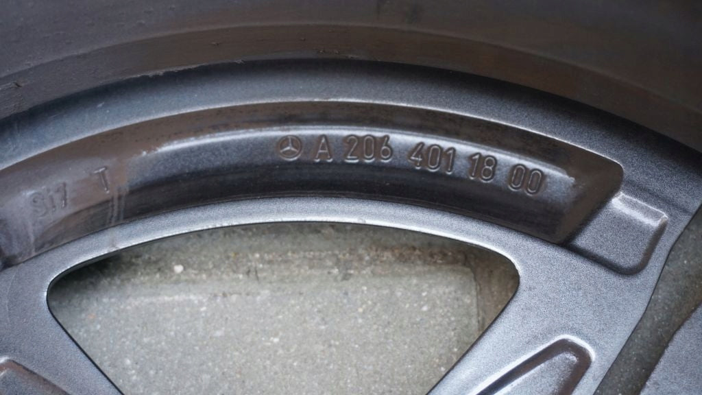 1x Alufelge 18 Zoll 8.5" 5x112 52ET Glanz Grau A2064011800 Mercedes-Benz S206 FEL5647661595nu