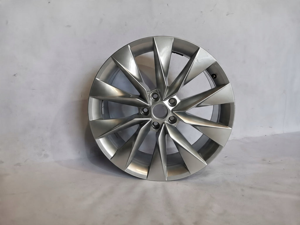 1x Alufelge 19 Zoll 8.0" 5x112 45ET 5LA601025 Skoda Enyaq Rim Wheel
