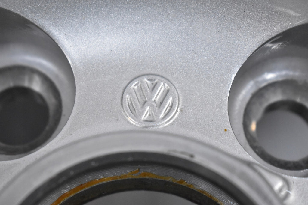 1x Alufelge 18 Zoll 8.5" 5x112 45ET Glanz Silber 3D0601025AB VW Phaeton