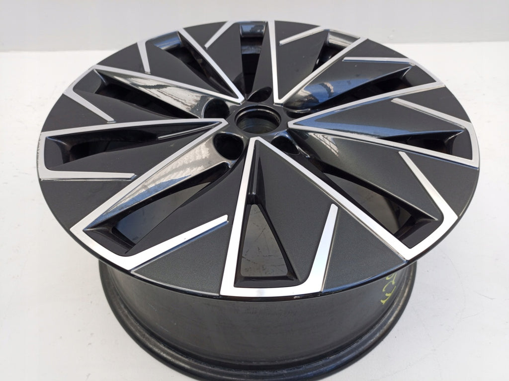 1x Alufelge 18 Zoll 8.0" 5x112 44ET Glanz 3V0601025B Skoda Superb Iii Rim Wheel FEL5715782872gr