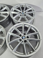 Laden Sie das Bild in den Galerie-Viewer, 4x Alufelge 17 Zoll 7.5" 5x112 27ET Glanz Silber BMW Rim Wheel FEL7337409655ej