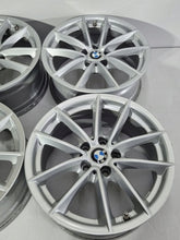 Laden Sie das Bild in den Galerie-Viewer, 4x Alufelge 17 Zoll 7.5" 5x112 27ET Glanz Silber BMW Rim Wheel FEL7337409655ej