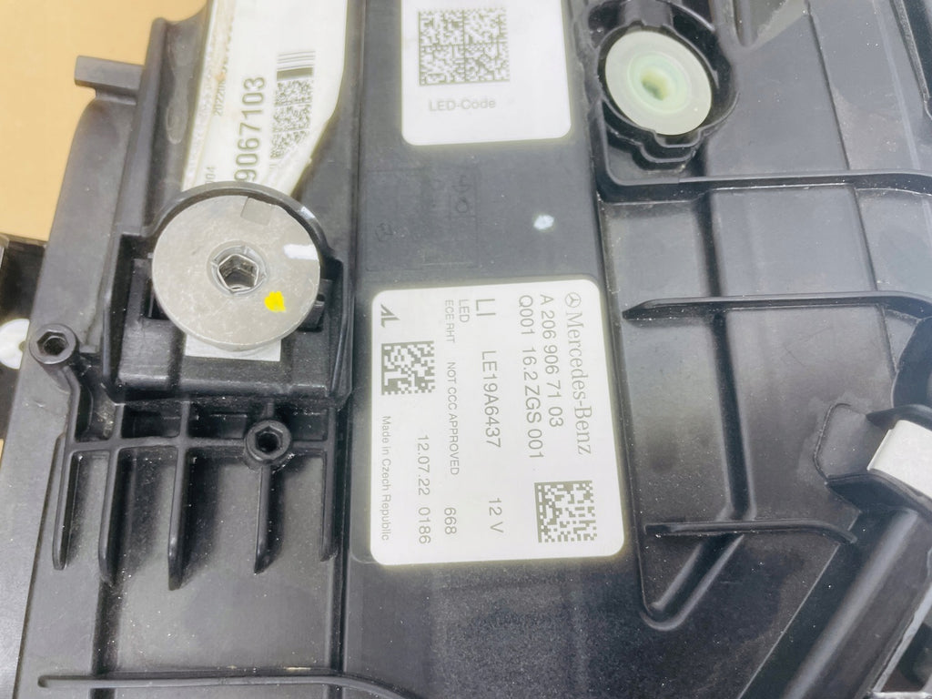 Frontscheinwerfer Mercedes-Benz W206 A2069060703 LED Rechts oder Links SCH9925836757oq