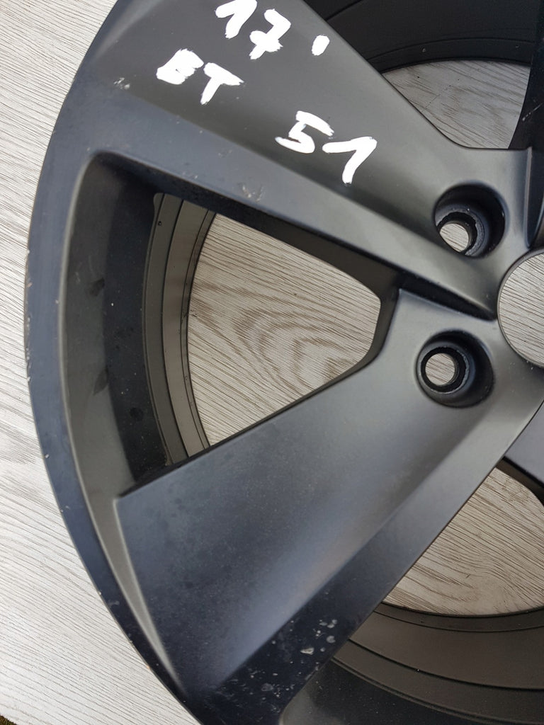 2x Alufelge 17 Zoll 7.5" 5x112 5F0601025B Seat Leon Rim Wheel
