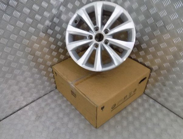 1x Alufelge 16 Zoll 7.0" 5x112 45ET 3AD601025 VW Passat B7 Golf Vii Rim Wheel