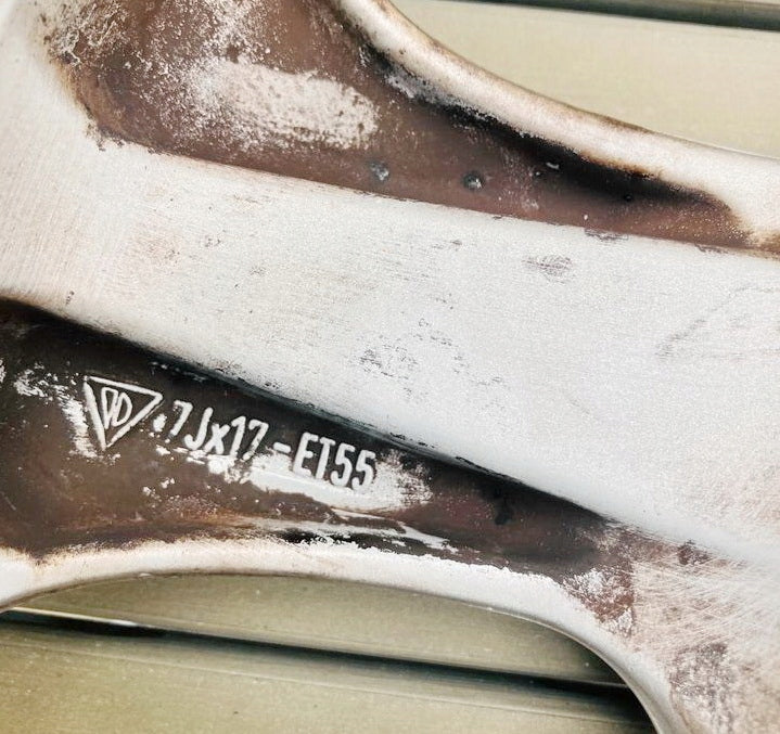 1x Alufelge 17 Zoll 7.0" 5x130 45ET Glanz Silber 98636212400 Porsche Boxster FEL1129946630jg