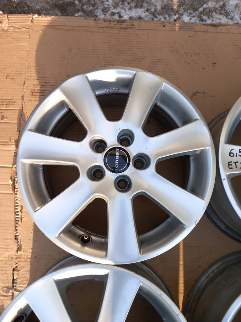 4x Alufelge 15 Zoll 6.5" 5x100 35ET KBA45850 Skoda Octavia I Fabia Avensis FEL4377470987jn