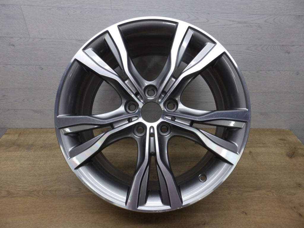 1x Alufelge 18 Zoll 8.0" 5x112 57ET Glanz Graphit 6855093 BMW 2 F45 F46 Mg FEL8310204727np