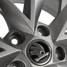 Load image into Gallery viewer, 1x Alufelge 17 Zoll 7.0" 5x112 46ET Glanz Silber 5E3601025E Skoda Octavia Iv FEL3572013814gd