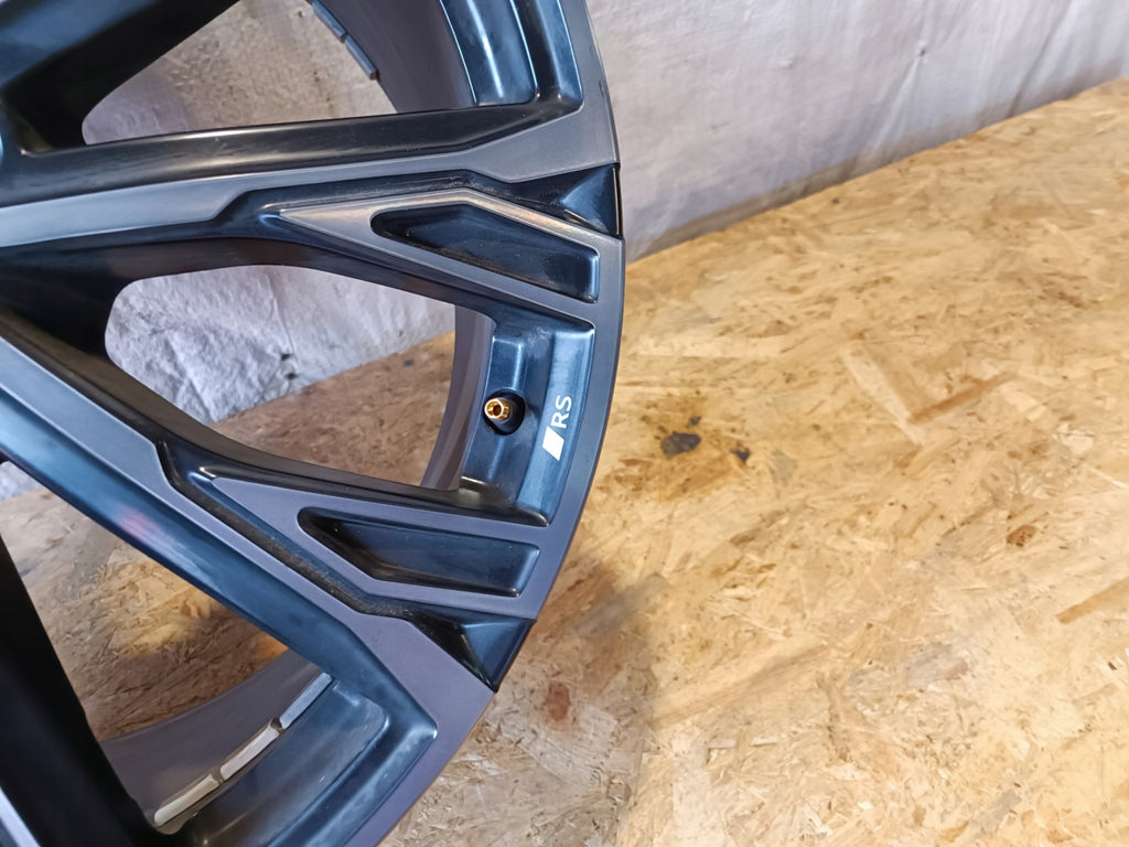 1x Alufelge 21 Zoll 9.5" 5x112 63ET Glanz 85E601025 Audi Rim Wheel FEL6560642402cm